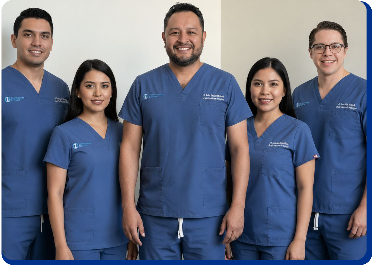 Equipo médico de Bariatra, nutrióloga y psicóloga especializadas Equipo médico de Bariatra, nutrióloga y psicóloga especializadas